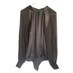 NWT A&F Bodysuit Blouse